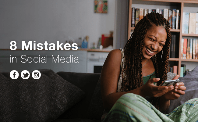 社交媒體上應(yīng)該避免的8個錯誤