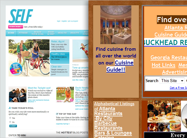 豐富的內(nèi)容 VS 雜亂無章